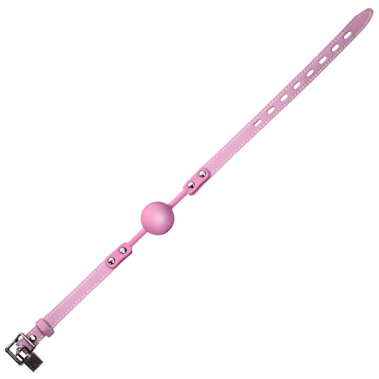 Silicone Solid Ball Gag Restraint Mouth Plug