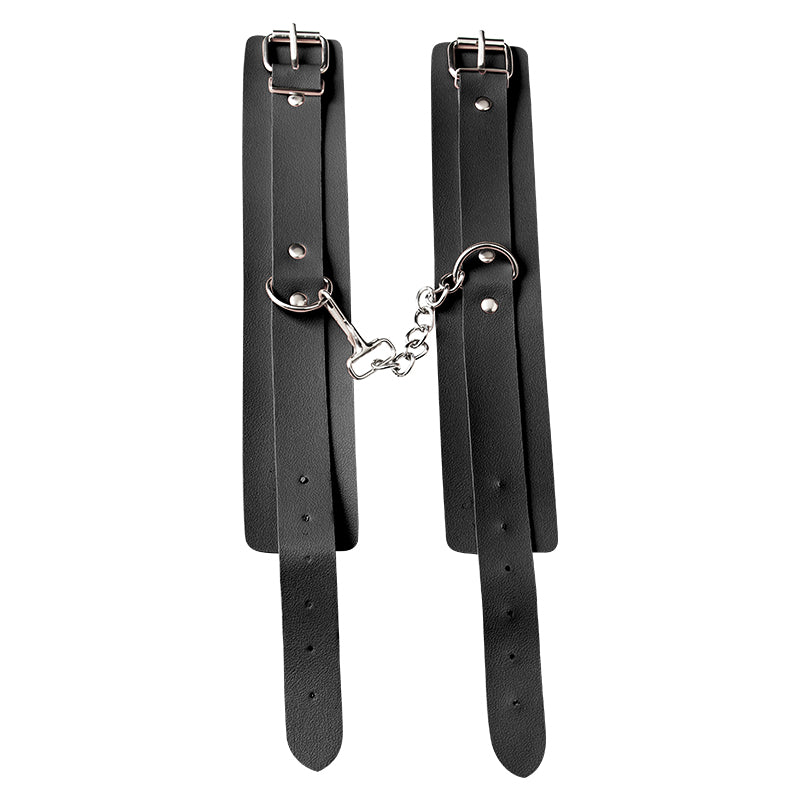 Leather SM Bondage 9 Piece Set